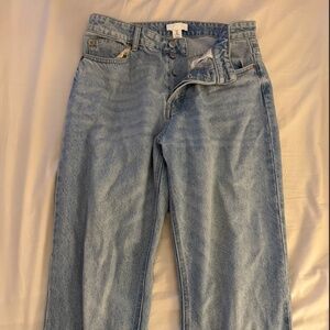 Straight leg jeans
